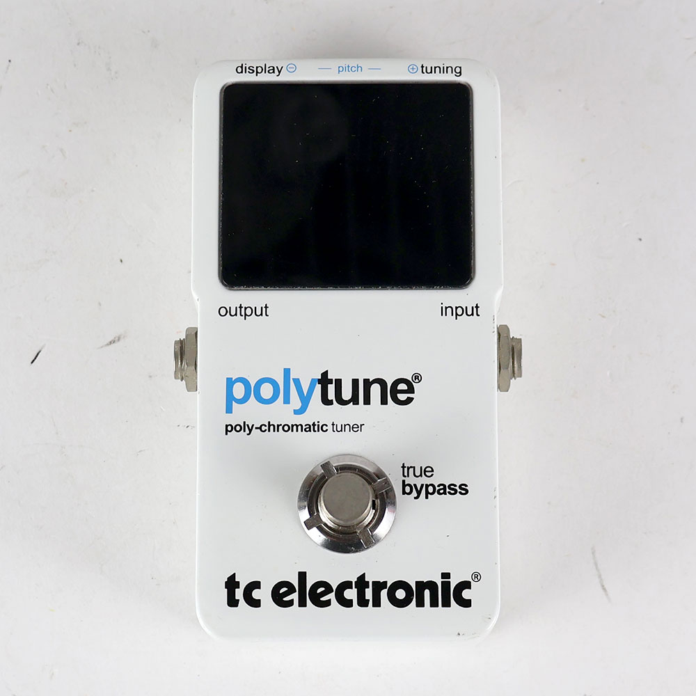 【中古】 チューナー tc electronic PolyTune 1 ポリフォニックチューナー ポリチューン ペダルチューナー