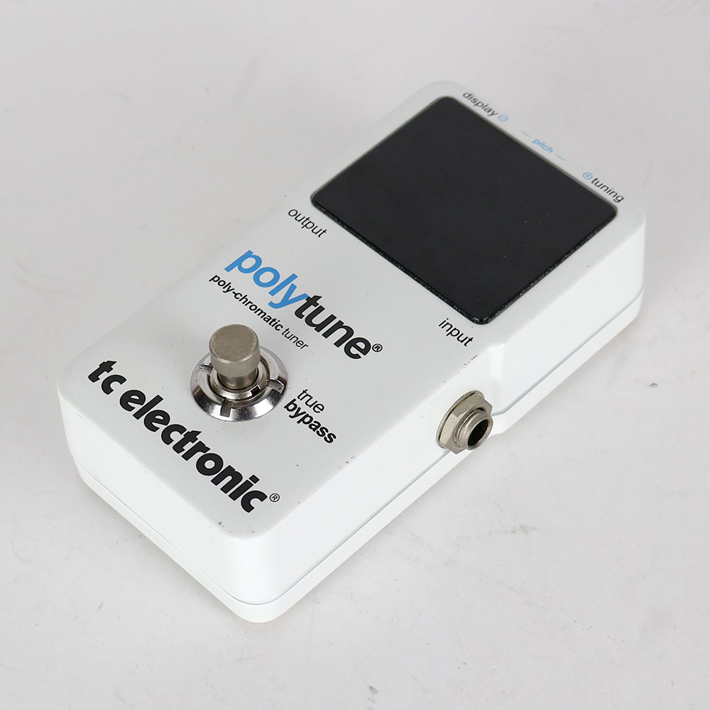 【中古】 チューナー tc electronic PolyTune 1 ポリフォニックチューナー ポリチューン ペダルチューナー 全体
