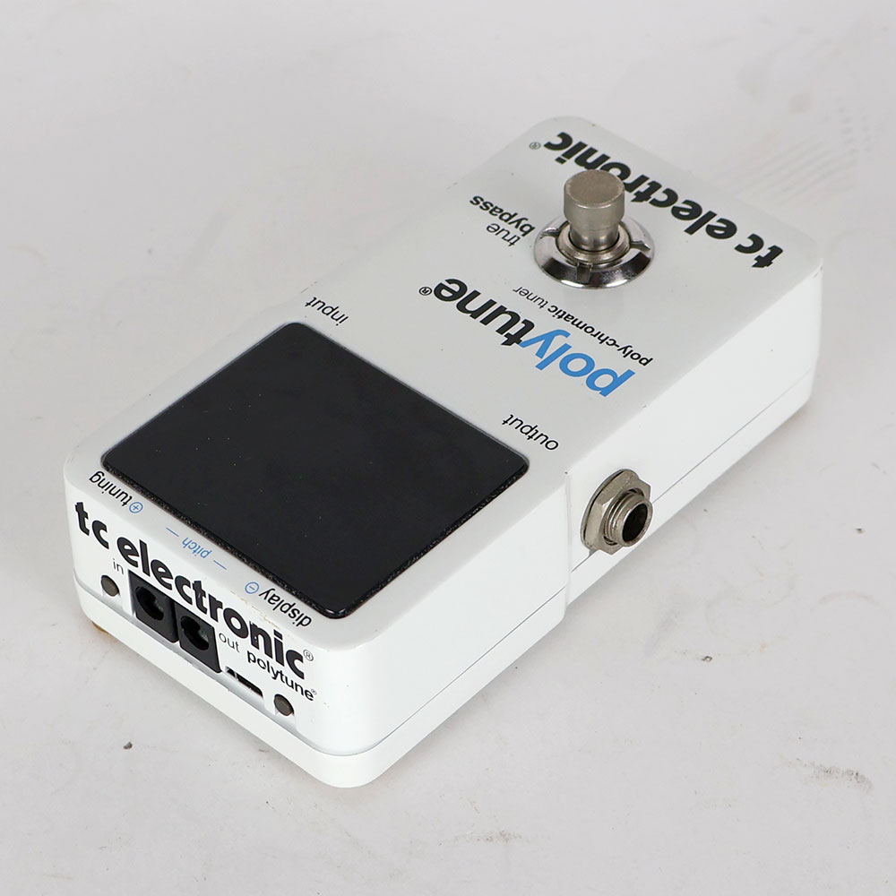 【中古】 チューナー tc electronic PolyTune 1 ポリフォニックチューナー ポリチューン ペダルチューナー 全体