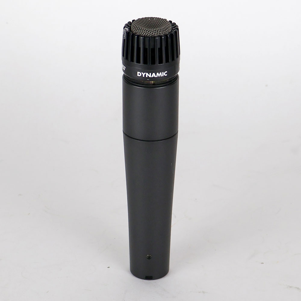 【中古】 マイク ダイナミックマイク 楽器用 SHURE SM57 シュアー 57 ゴーナナ シュア 背面