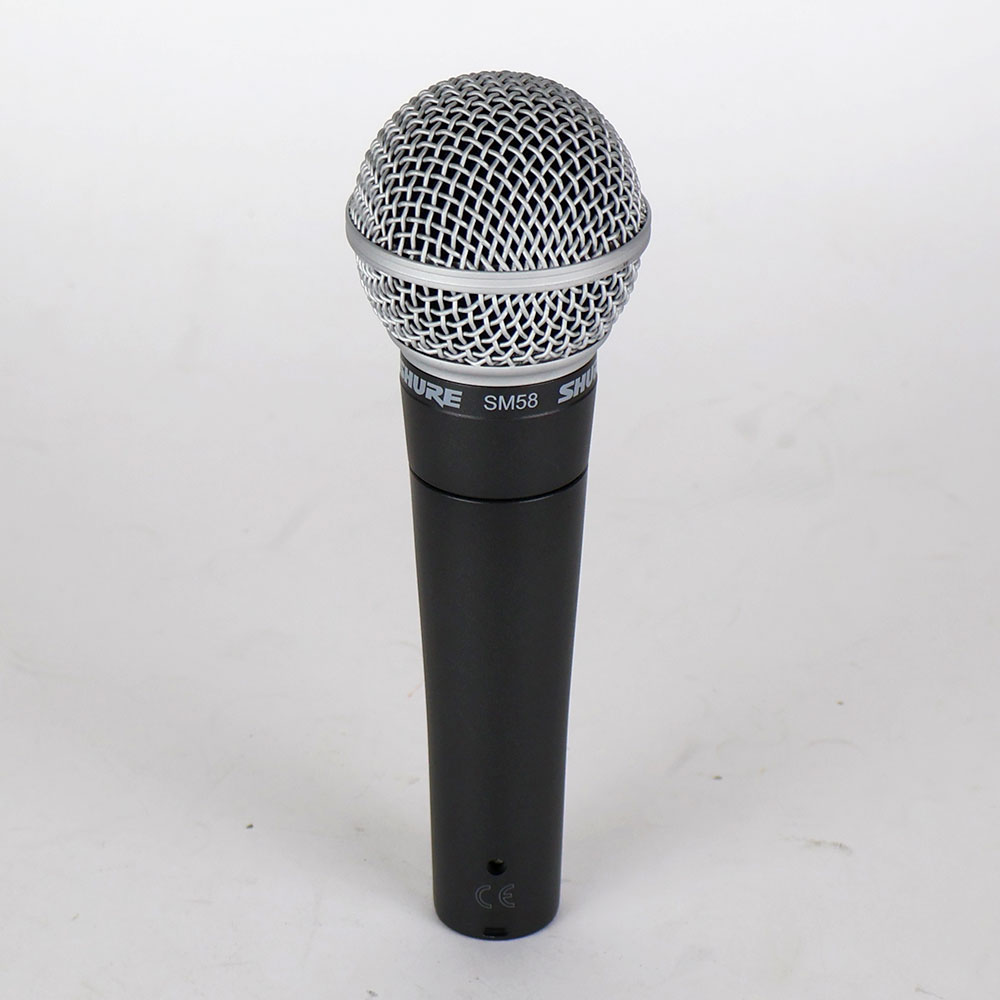 【中古】 マイク ダイナミックマイク ボーカル用 SHURE SM58 シュアー 58 ゴッパ シュア 背面