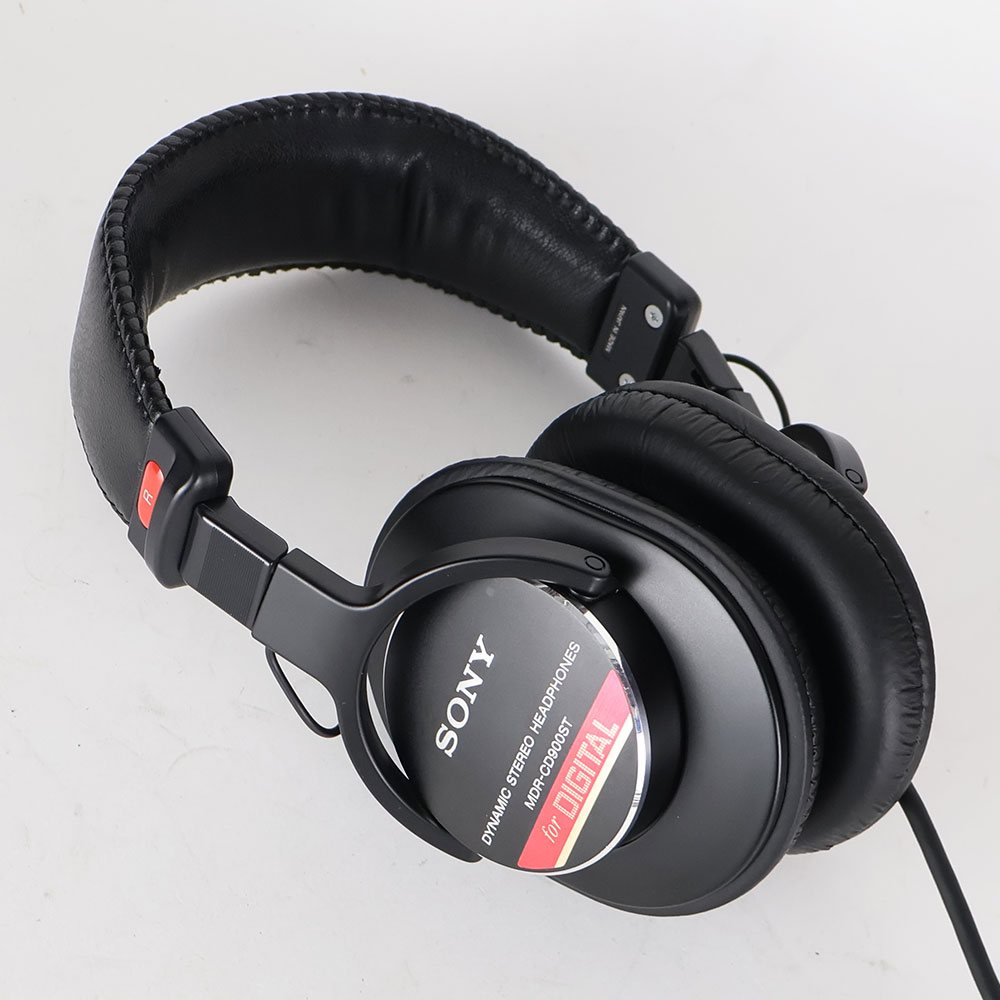 【中古】 ヘッドホン ソニー SONY MDR-CD900ST モニターヘッドホン 側面