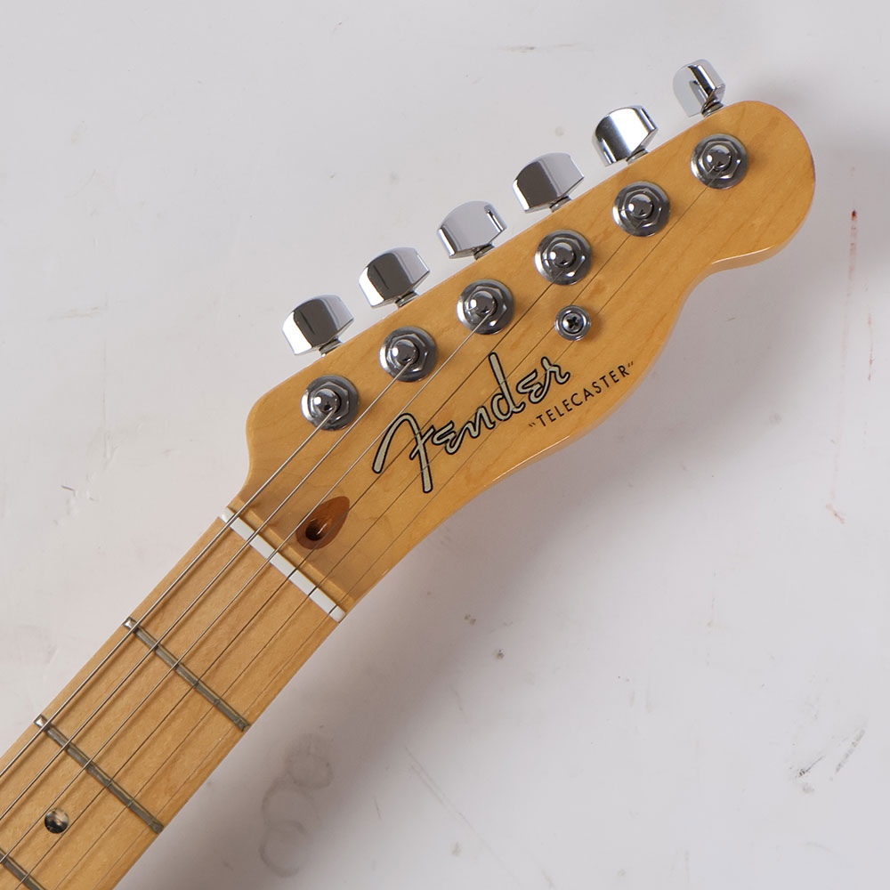 【中古】 エレキギター Fender American Deluxe Ash Telecaster Maple Fingerboard Wine Transparent 2010年製 フェンダー アメリカンデラックスアッシュテレキャスター ヘッド