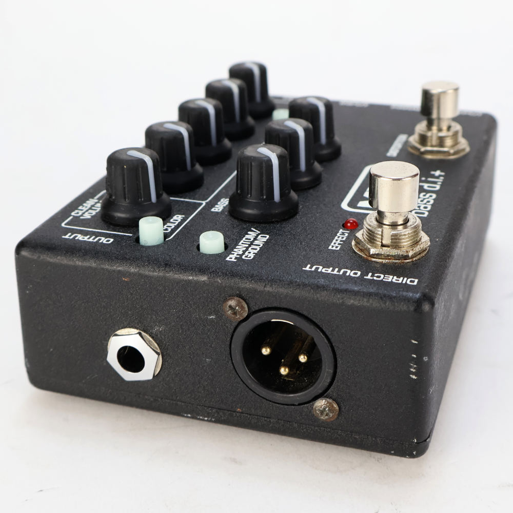 【中古】 ベース用ダイレクトボックス MXR M80 Bass D.I.+ ベースディストーション ベースエフェクター 本体画像 斜め