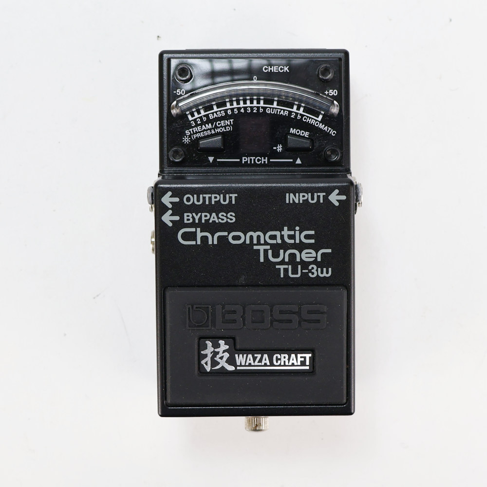 【中古】 BOSS TU-3W Chromatic Tuner WAZA CRAFTシリーズ ギターチューナー
