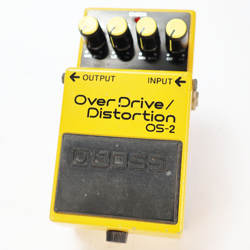 【中古】オーバードライブ ディストーション エフェクター BOSS OS-2 OverDrive Distortion ギターエフェクター