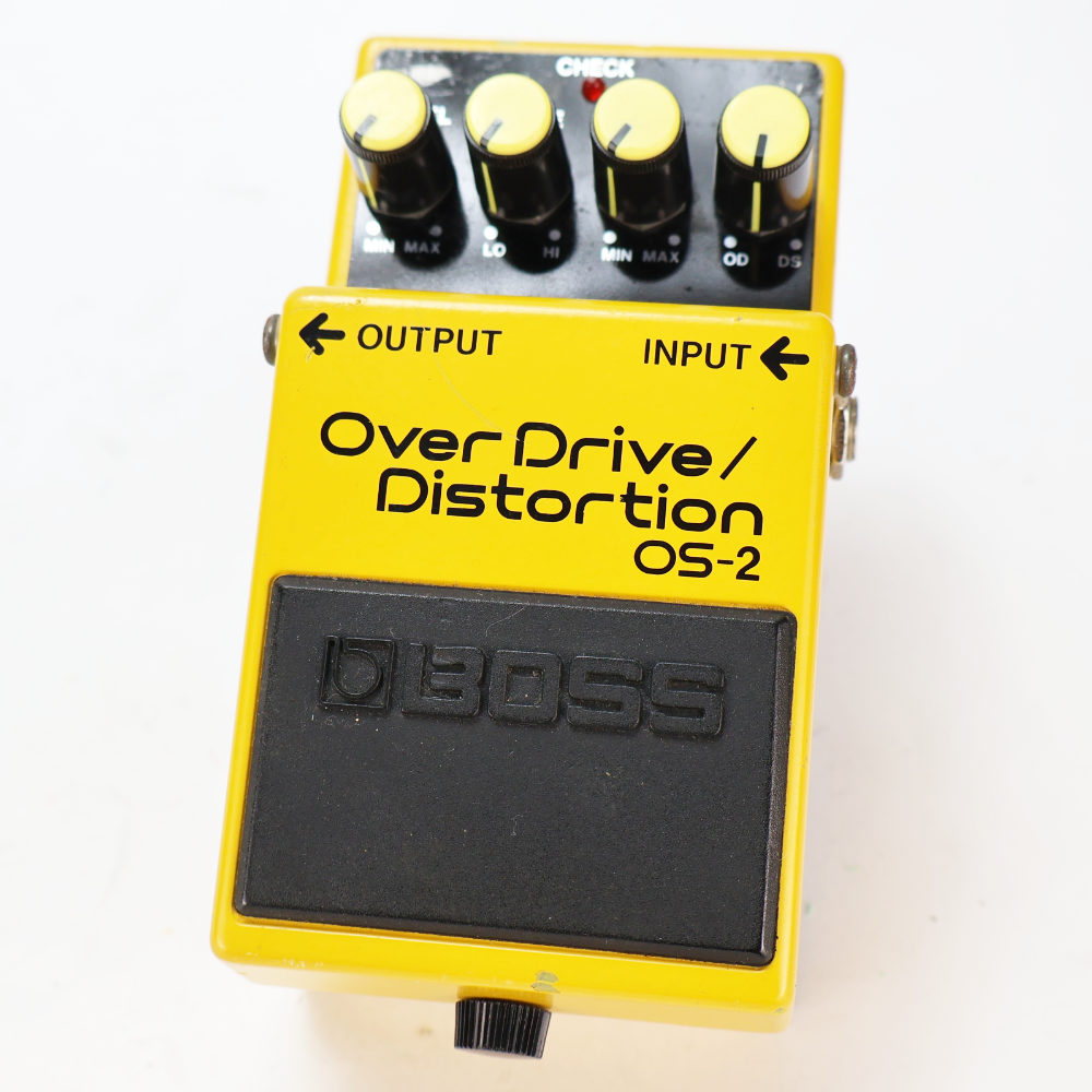 【中古】オーバードライブ ディストーション エフェクター BOSS OS-2 OverDrive Distortion ギターエフェクター