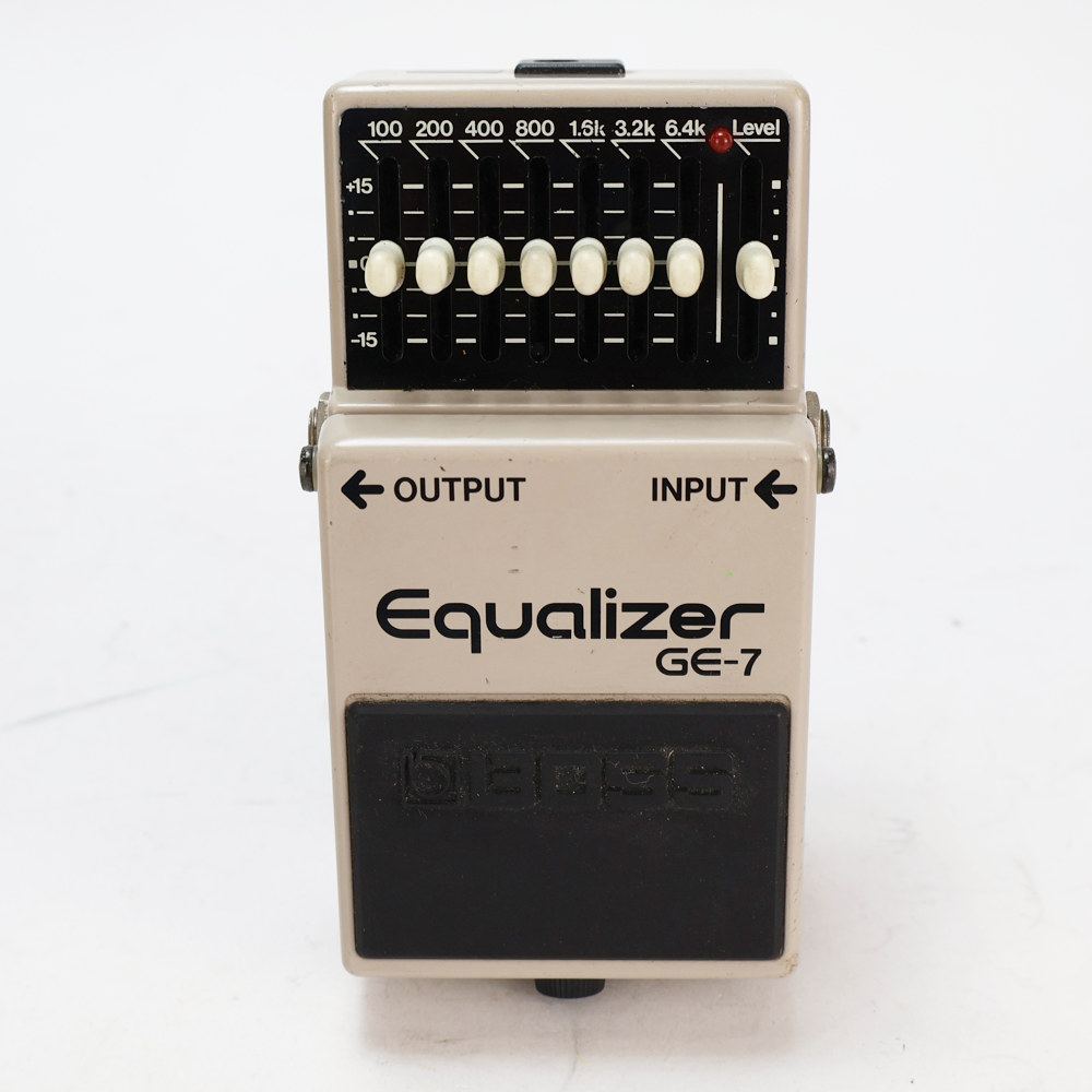 【中古】イコライザー エフェクター BOSS GE-7 Equalizer Made in Japan ギターエフェクター