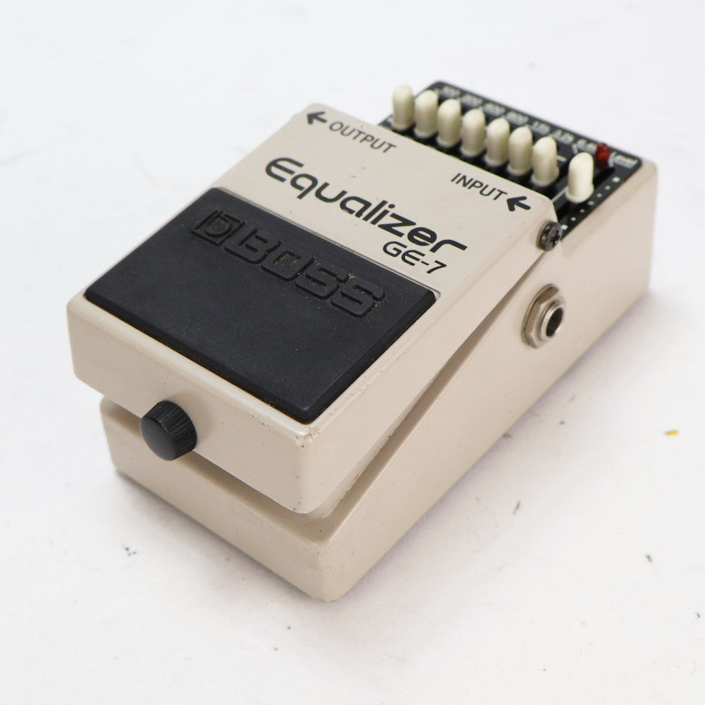 【中古】イコライザー エフェクター BOSS GE-7 Equalizer Made in Japan ギターエフェクター 側面
