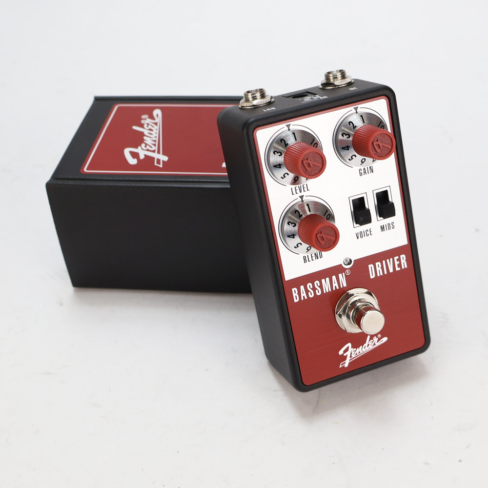 【中古】 Fender フェンダー Bassman Driver オーバードライブ ディストーション ベースエフェクター