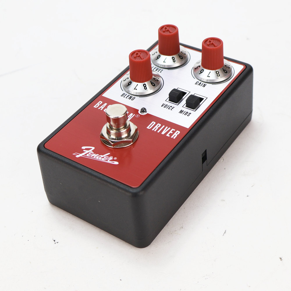 【中古】 Fender フェンダー Bassman Driver オーバードライブ ディストーション ベースエフェクター 側面