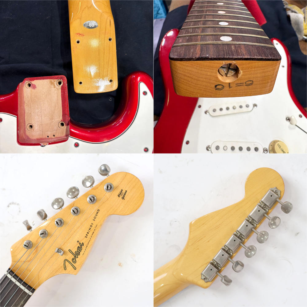 【中古】 Tokai トーカイ Springy Sound ST-60 MRR 1981年製 スパロゴ エレキギター 詳細画像