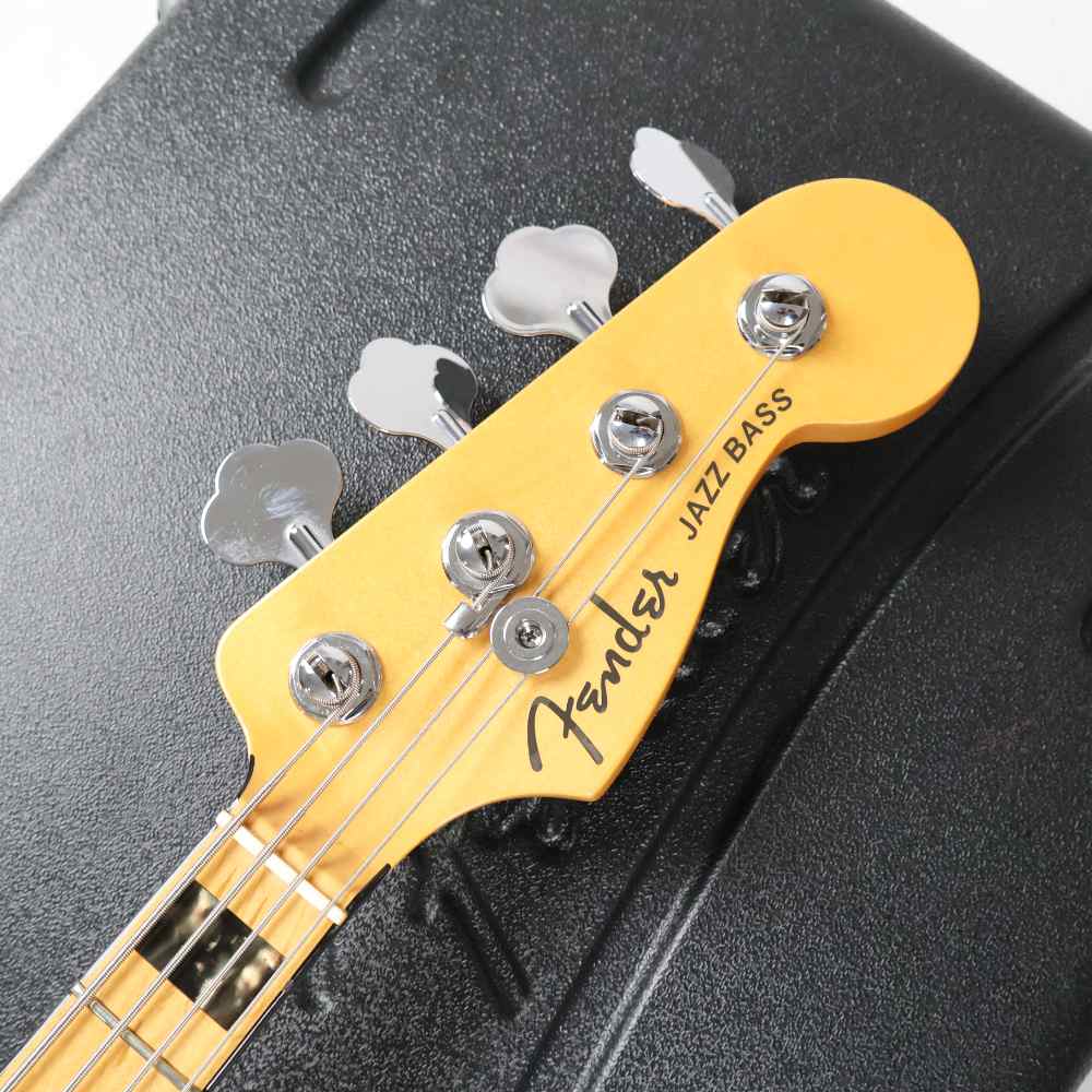 【中古】 エレキベース Fender American Elite Jazz Bass Ash Body Maple Fingerboard Tobacco Sunburst 2016年製 ヘッド画像