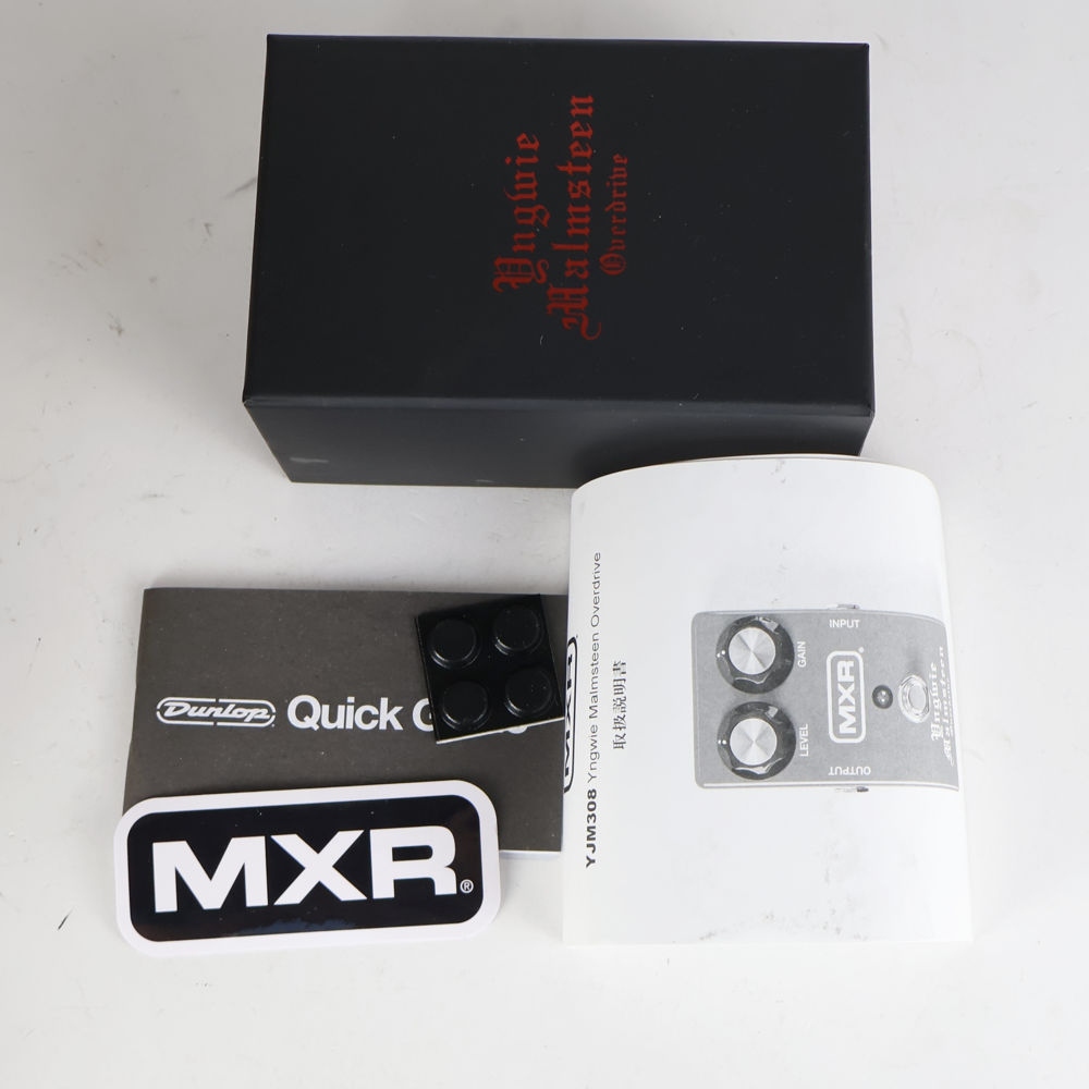 【中古】 オーバードライブ MXR YJM308 YNGWIE MALMSTEEN OVERDRIVE 付属品