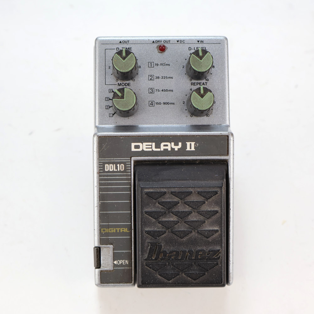 【中古】 ディレイ エフェクター Ibanez アイバニーズ DDL10 DELAY II ギターエフェクター MADE IN JAPAN 日本製