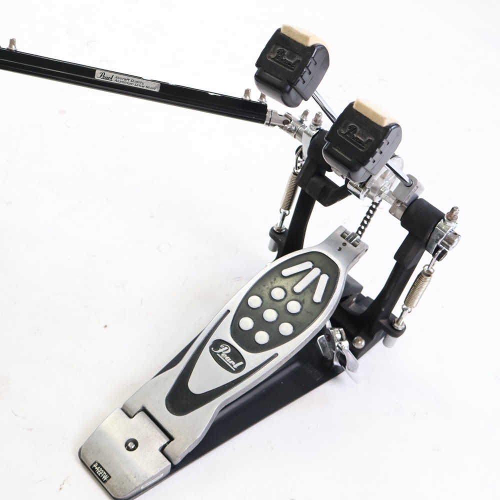 【中古】 ドラムツインペダル パール Pearl P-122TW ツインペダル ドラムペダル ペダル