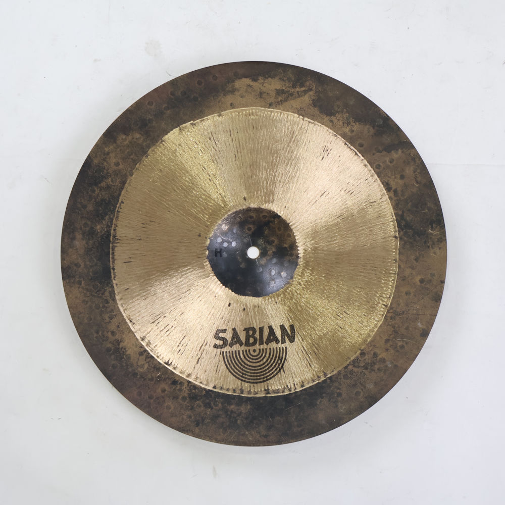 【中古】クラッシュシンバル セイビアン SABIAN RADIA CRASH 16インチ TERRY BOZZIO Signature 裏面