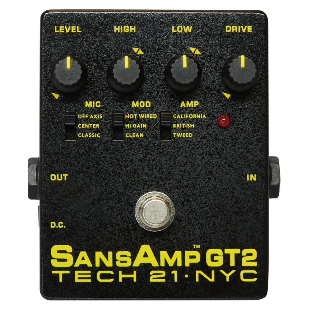 TECH21 SansAmp GT2 アンプシミュレーター ギターエフェクター