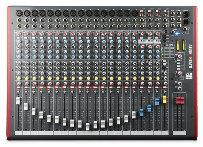 ALLEN&HEATH ZED-22FX ミキサー(ZED22FX/X)