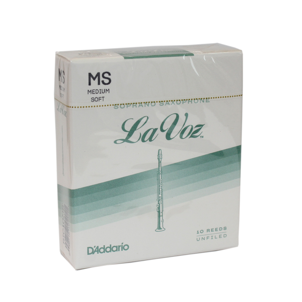 D’Addario Woodwinds/RICO LRICLVSSMS/ラ・ヴォーズ ソプラノサックスリード［Med-Soft］