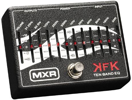 【値下げ】MXR KFK-1 Kerry King 10 Band イコライザー MXR KFK-1 KERRY KING 10BAND EQ(KERRY KING シグネイチャー