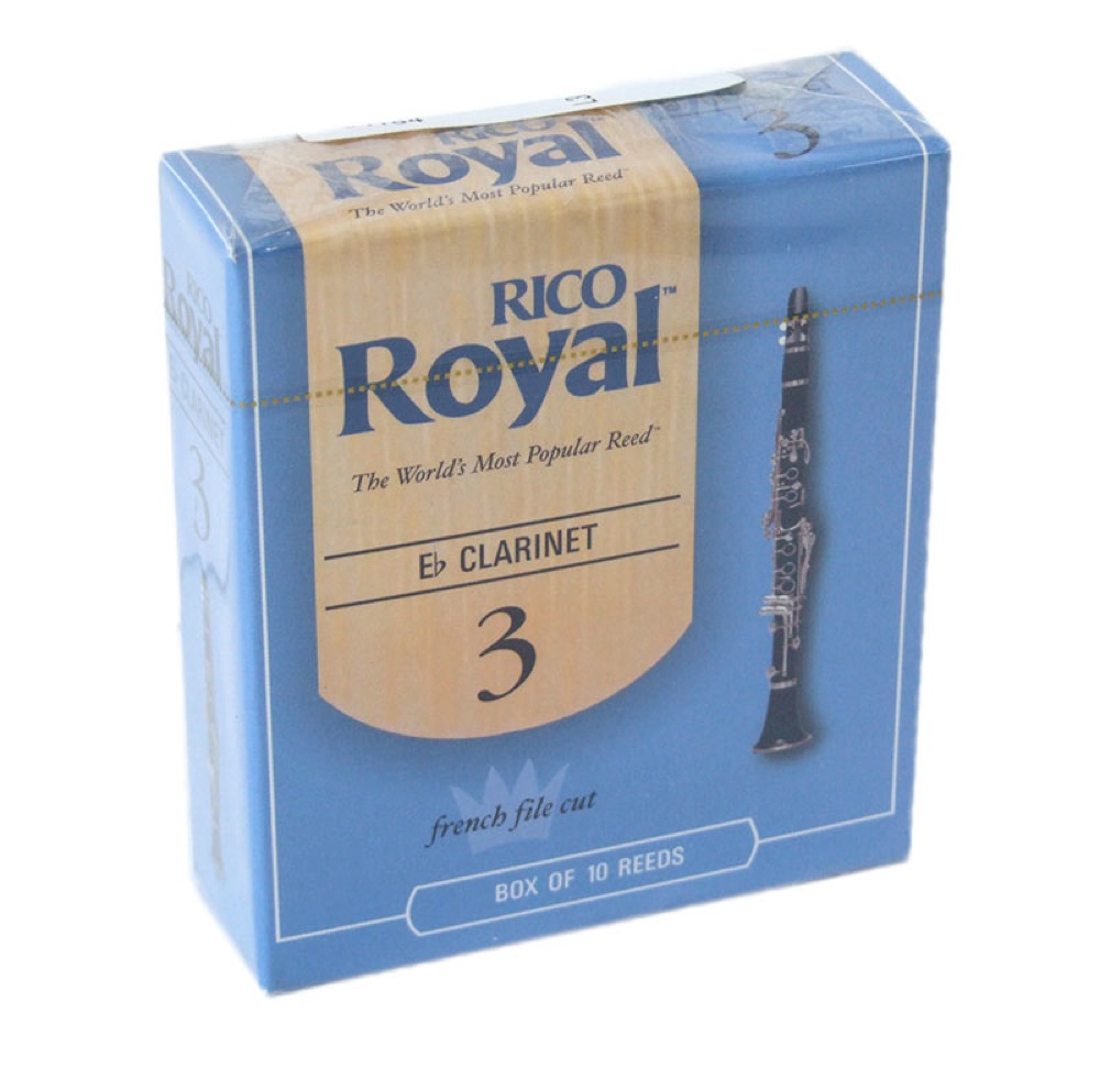 D’Addario Woodwinds/RICO LRICRYECL3 リコ・ロイヤル E♭クラリネットリード［3］