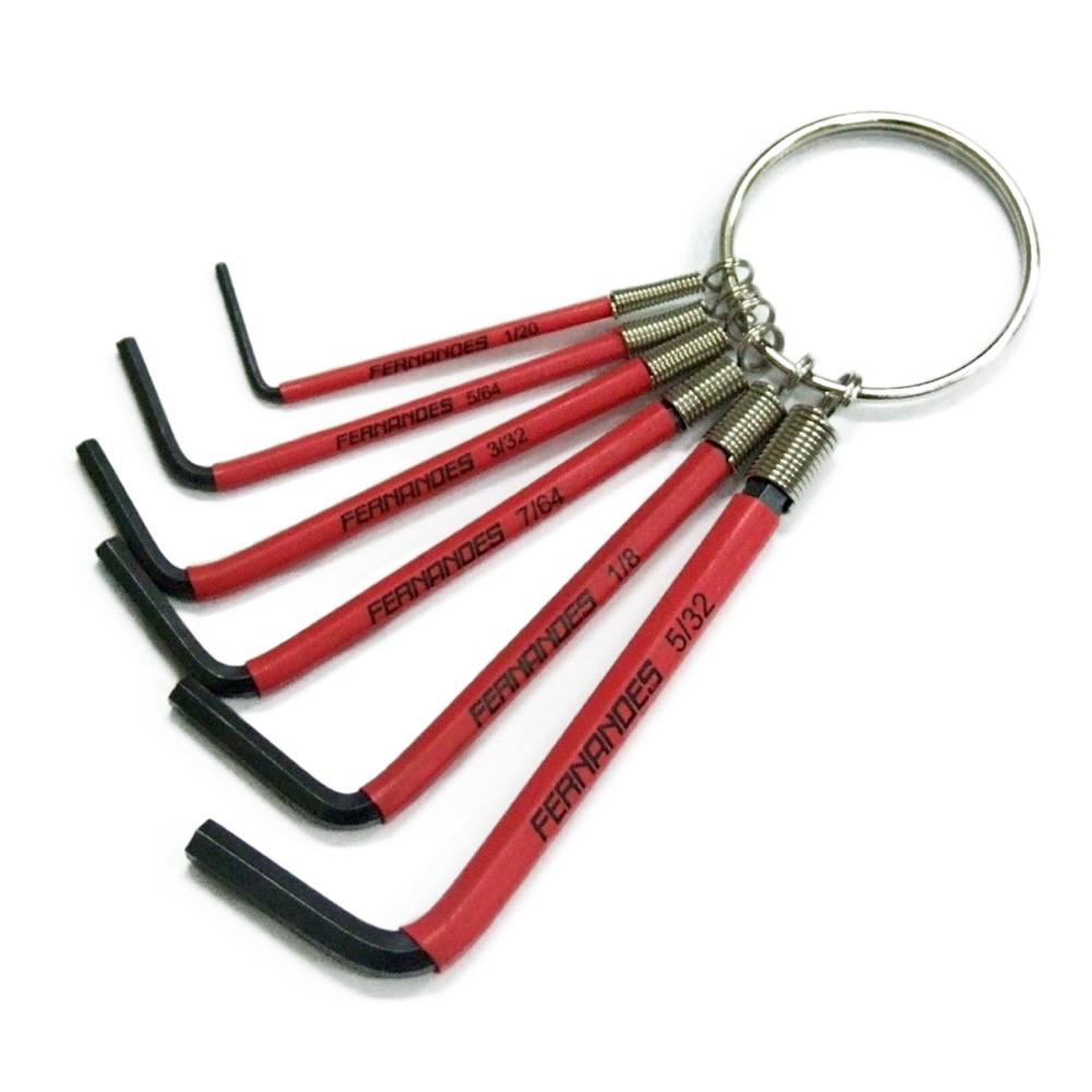 FERNANDES WRI-700 6角レンチセット インチサイズ