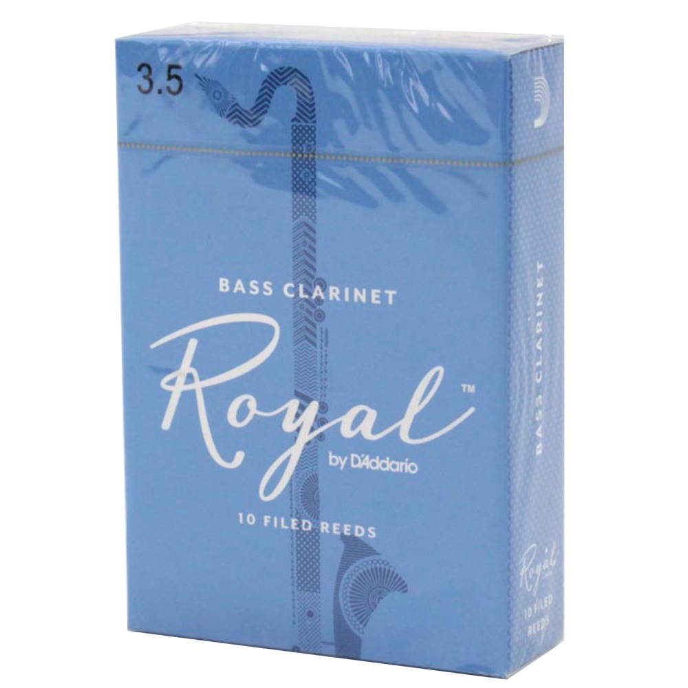 D’Addario Woodwinds/RICO LRICRYBCL3.5 リコロイヤル バスクラリネットリード［3.5］