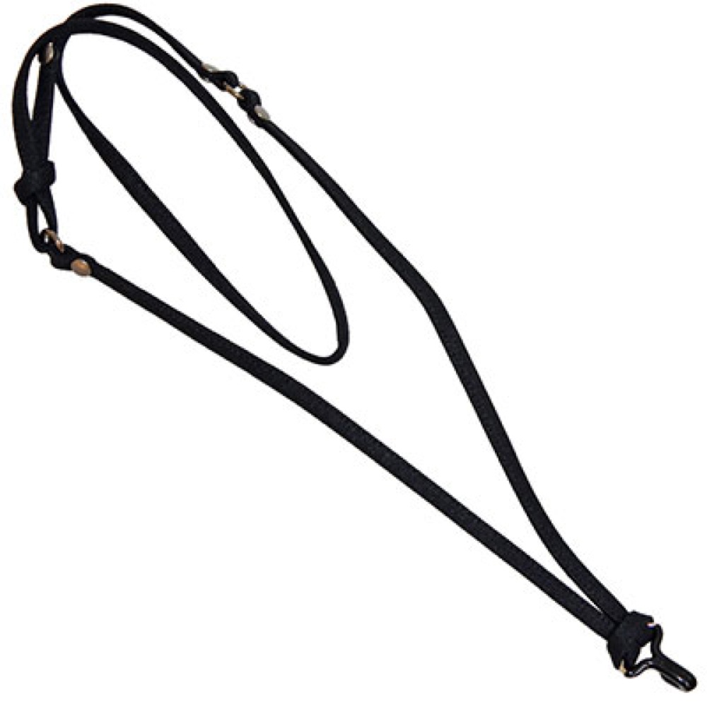 Van Nuys USS-VN/BLK 帆布ウクレレストラップ