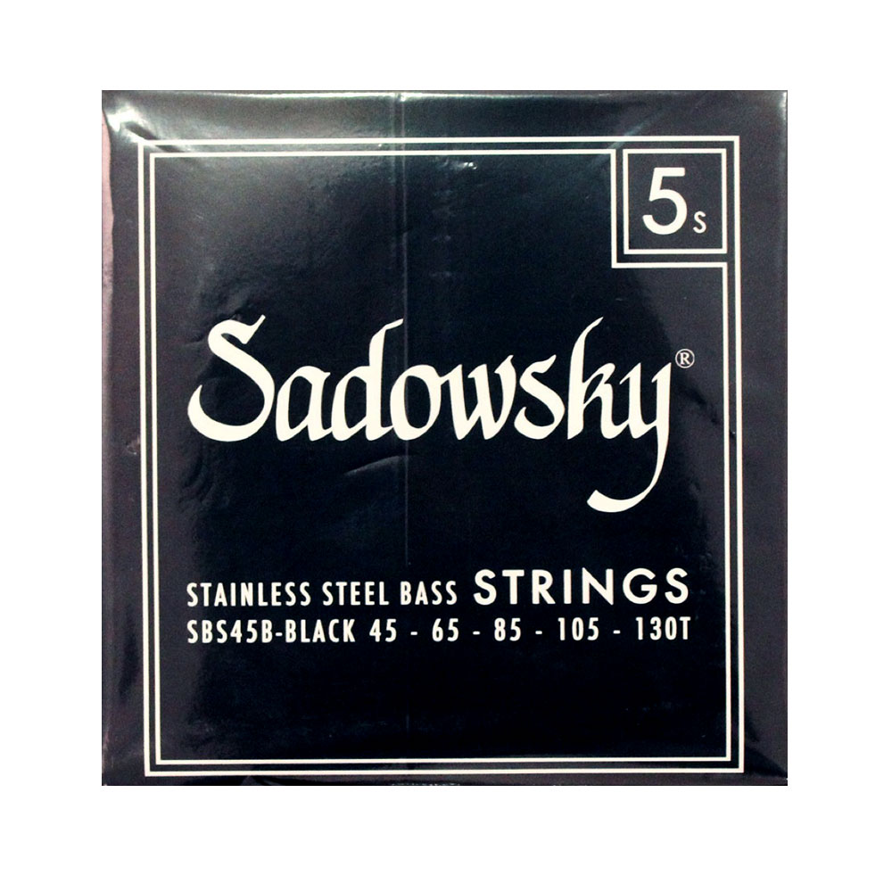 SADOWSKY SBS45B Black ブラックラベル 5弦ベース弦