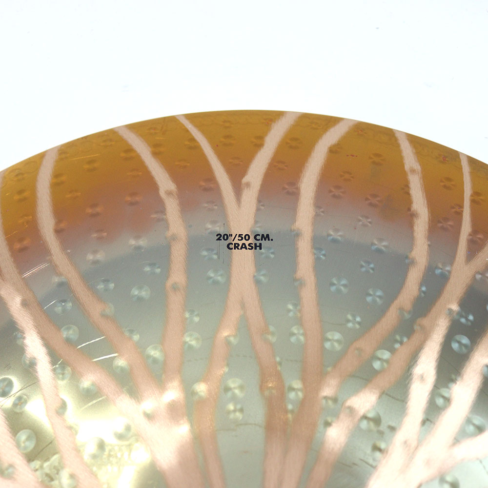 UFIP TS-20 Tiger Series クラッシュシンバル サイズ表記