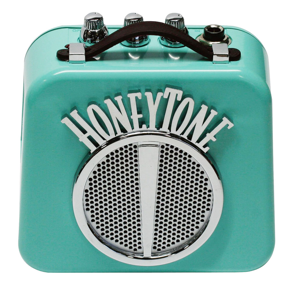 Danelectro N-10 AQUA Honey Tone 小型ギターアンプ(ダンエレクトロ ハニートーン 1ワット ミニギターアンプ)  全国どこでも送料無料の楽器店