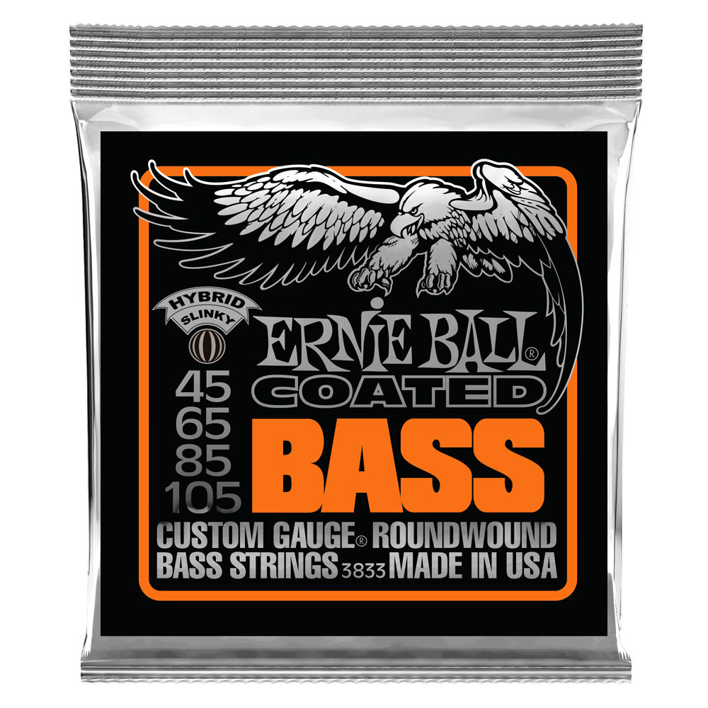 ERNIE BALL 3833 Coated Hybrid Slinky BASS エレキベース弦