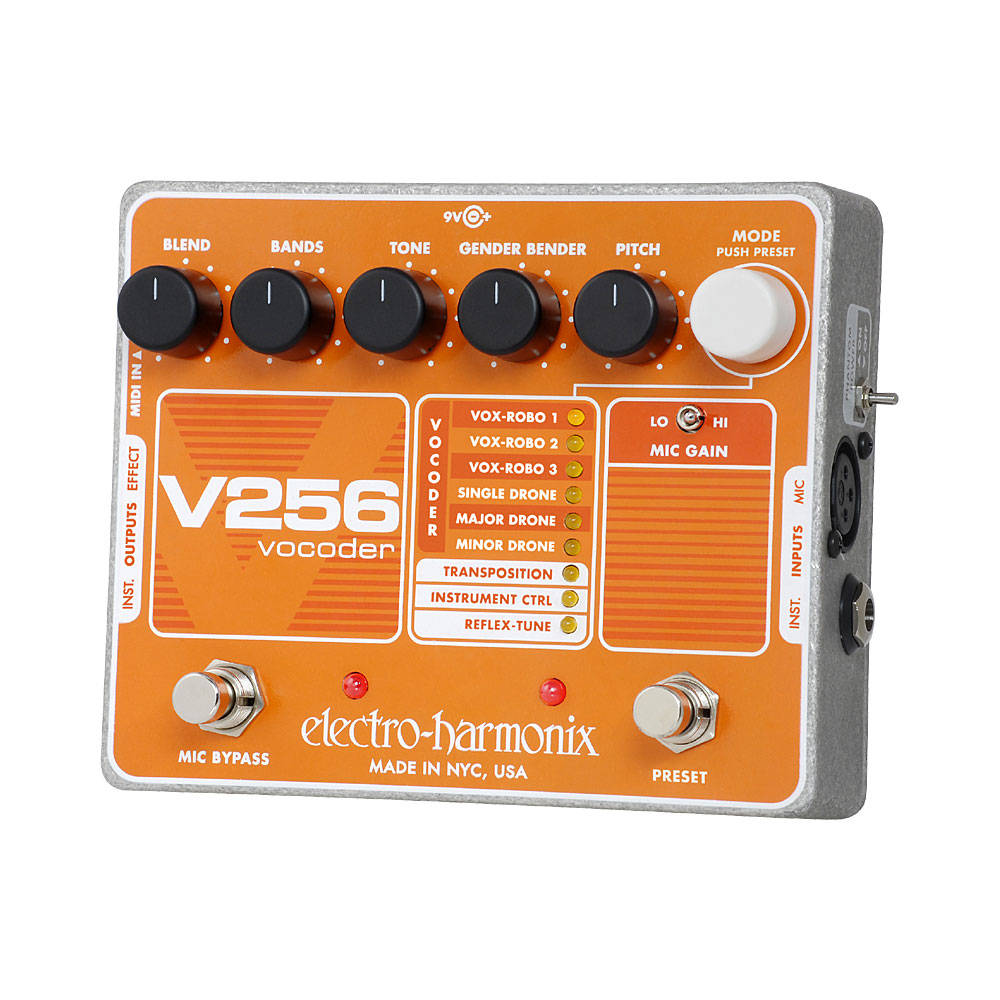 ボコーダー(エレハモ全開のボコーダー)　V256　ELECTRO-HARMONIX　web総合楽器店