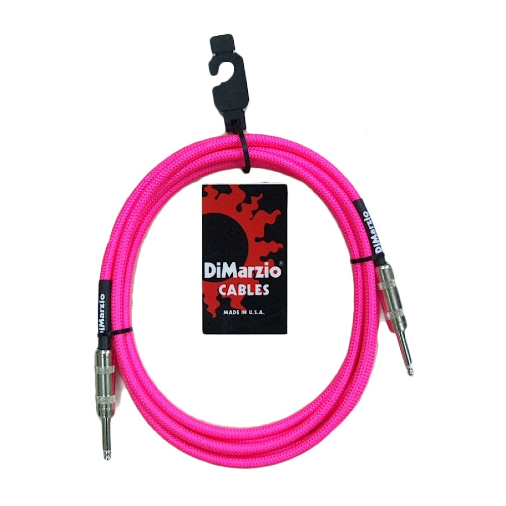 Dimarzio EP1710SS NEON PINK ギターケーブル