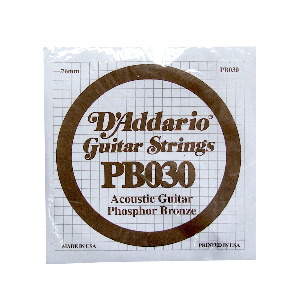 D’Addario PB030弦 Phosphor Bronze バラ弦