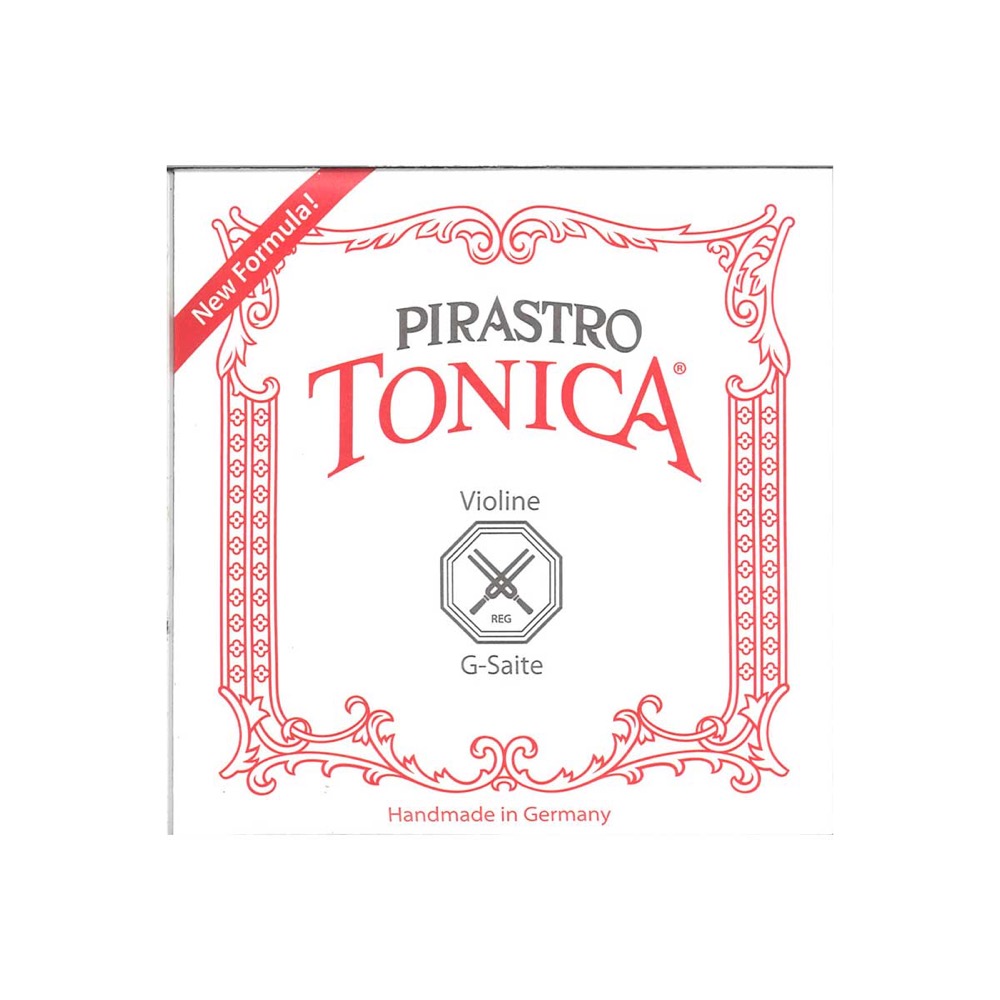 PIRASTRO TONICA 412461 1/4+1/8 G線 シルバー トニカ バイオリン弦(ピラストロ 分数バイオリン（1/4＆1/8）用G線弦)  | chuya-online.com 全国どこでも送料無料の楽器店