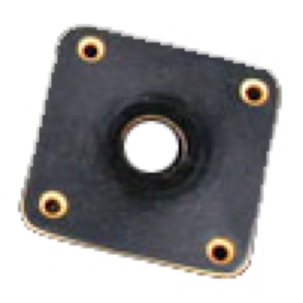 RS LG-JP Black AGED PARTS for LP-Type ジャックプレート