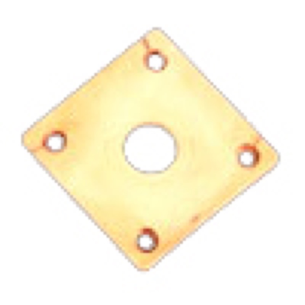 RS LG-JPC Cream AGED PARTS for LP-Type ジャックプレート