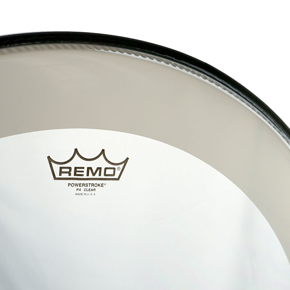 REMO P4-322B パワーストローク4クリア 22インチ バスドラムヘッド 二重フィルム構造