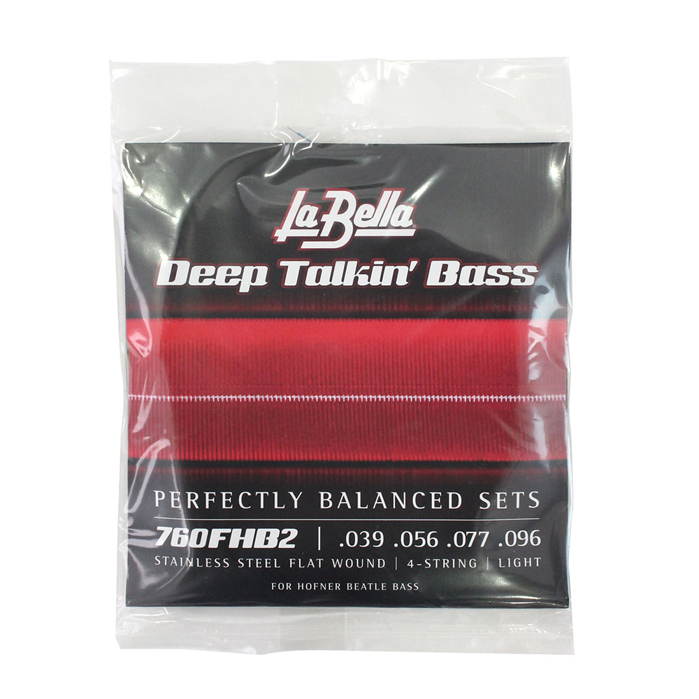 La Bella 760FHB2 39-96 Hofner Beatle Bass ヘフナーバイオリンベース用弦