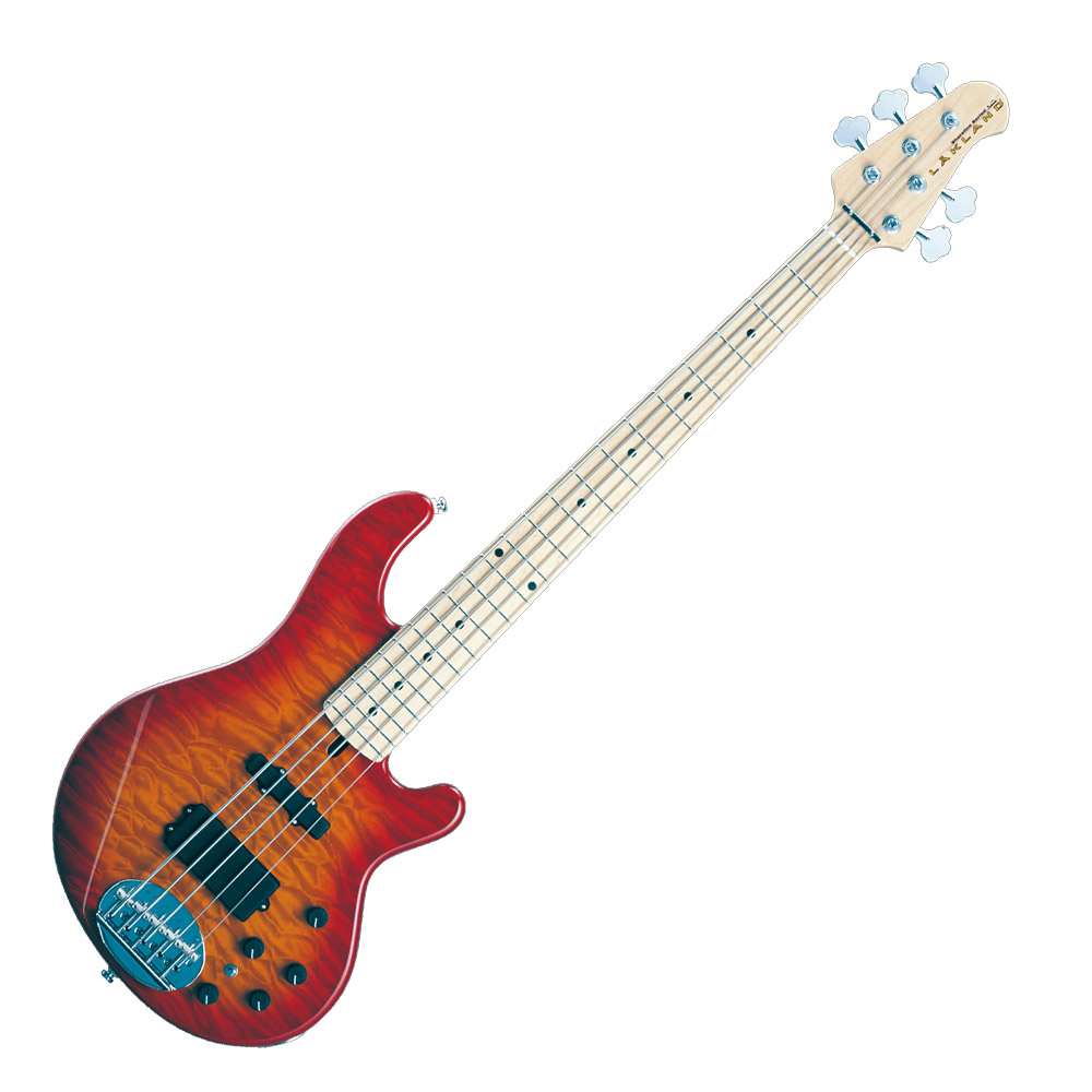 LAKLAND SL55-94 Deluxe Cherry Sunburst Maple エレキベース