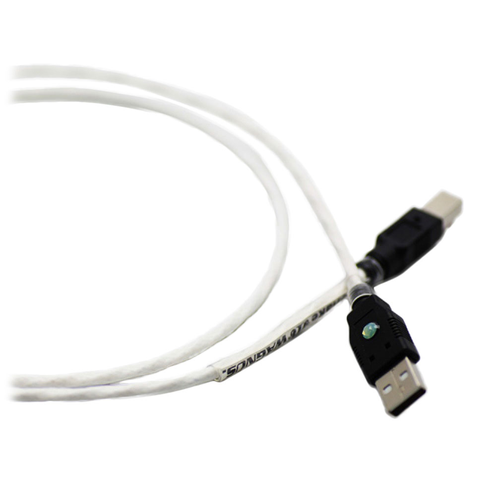 Toneflake×WAGNUS. Milky Beamz Out USB cable 1.0m USBケーブル(トーンフレーク×ワグナス  世界最高精度のUSBケーブル 全国どこでも送料無料の楽器店