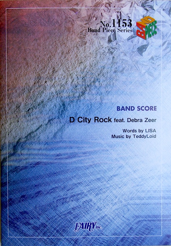 BP1153 D City Rock feat.Debra Zeer TeddyLoid バンドピース フェアリー