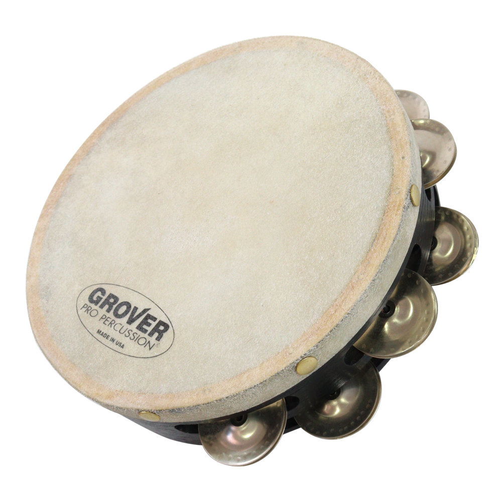 Grover Pro Percussion GV-T2GS-8 プロジェクションプラス タンバリン(グローバー ジャーマンシルバー タンバリン)  全国どこでも送料無料の楽器店