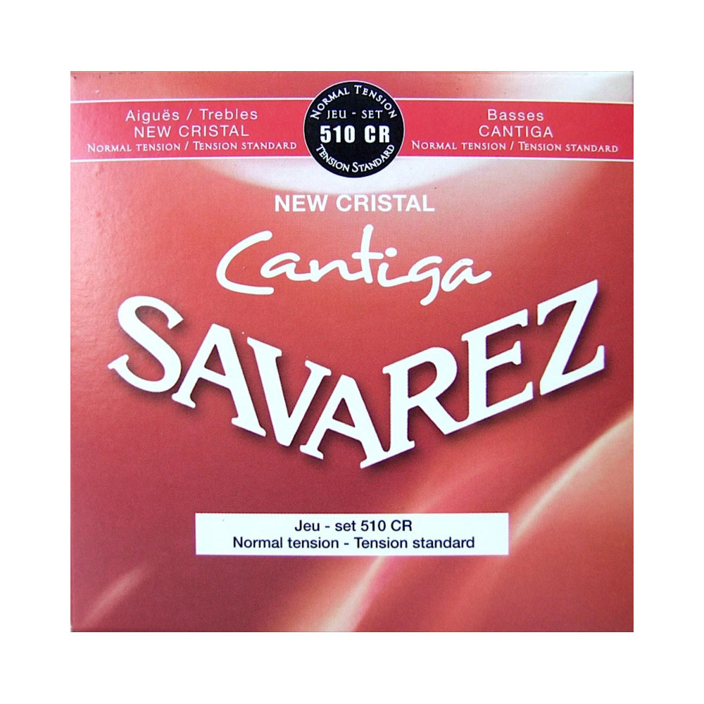 SAVAREZ 510CR NEW CRISTAL Cantiga NORMAL TENSION SET クラシックギター弦