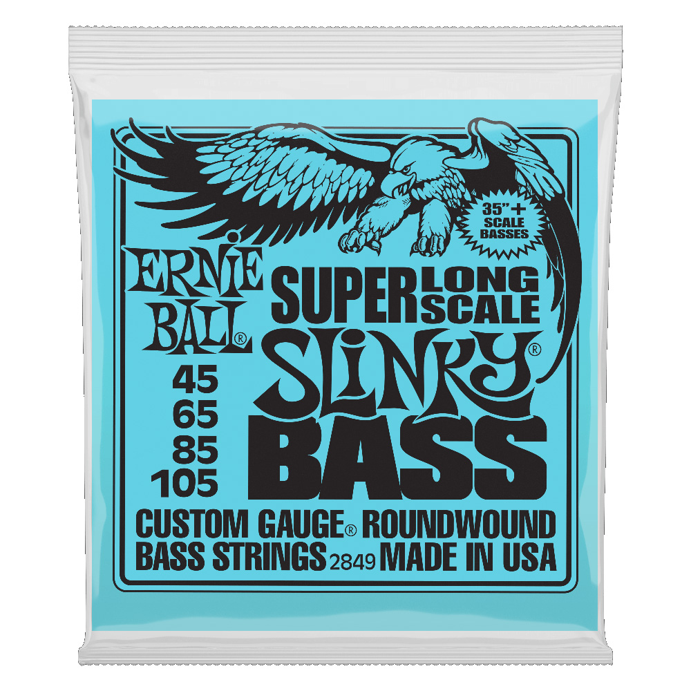 ERNIE BALL #2849 Super Long Scale Slinky Bass ベース弦