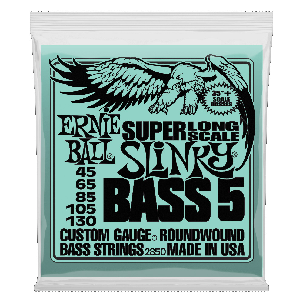 ERNIE BALL #2850 Super Long Scale Slinky Bass 5 5弦用ベース弦