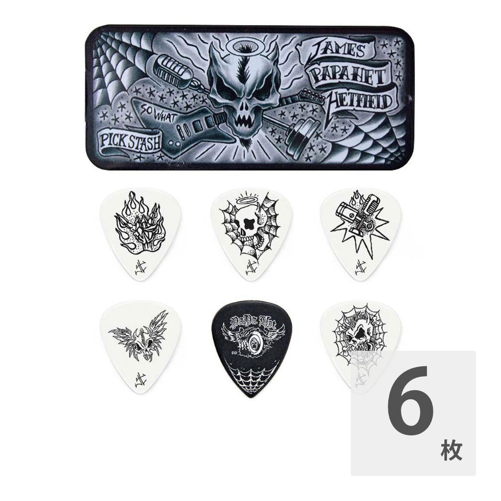 JIM DUNLOP James Hetfield Signature Picks 0.88mm ギターピック＆ケース