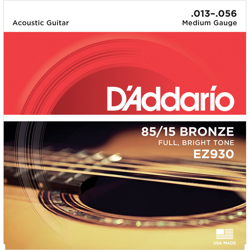 D'Addario EZ930 Medium アコースティックギター弦